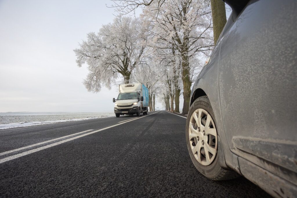 Zmodernizowana DW 546 Łążyn – Rzęczkowo, fot. Mikołaj Kuras dla UMWKP