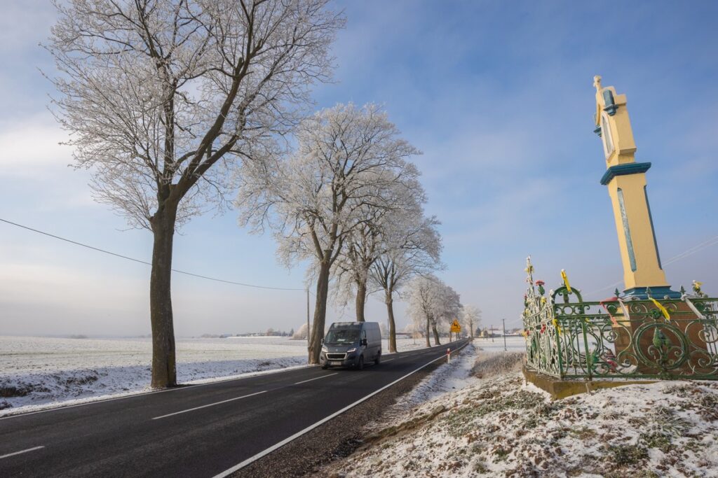 Zmodernizowana DW 546 Łążyn – Rzęczkowo, fot. Mikołaj Kuras dla UMWKP