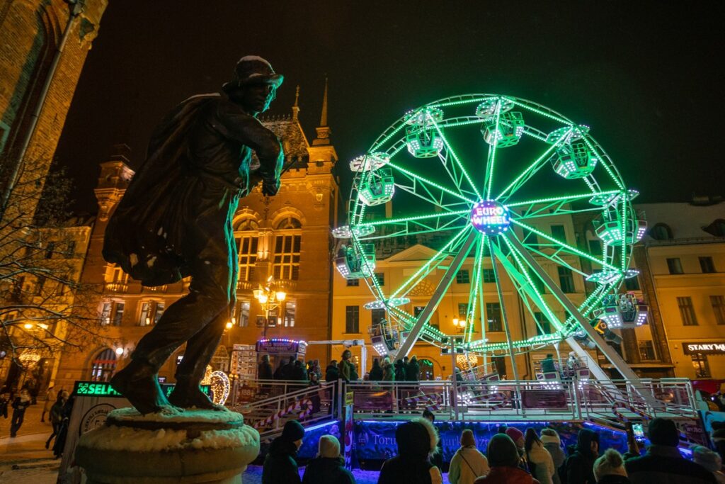 Jarmark bożonarodzeniowy w Toruniu, fot. Mikołaj Kuras dla UMWKP