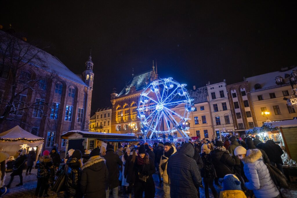 Jarmark bożonarodzeniowy w Toruniu, fot. Mikołaj Kuras dla UMWKP