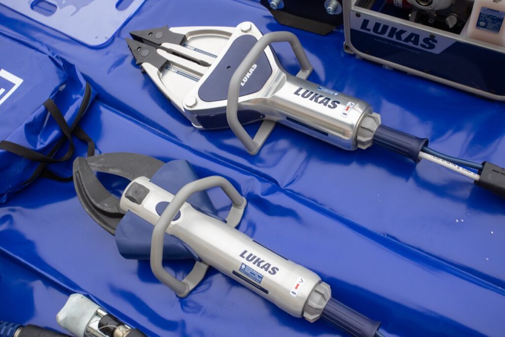 Przekazanie sprzętu jednostkom OSP w Łubiance, fot. Mikołaj Kuras dla UMWKP