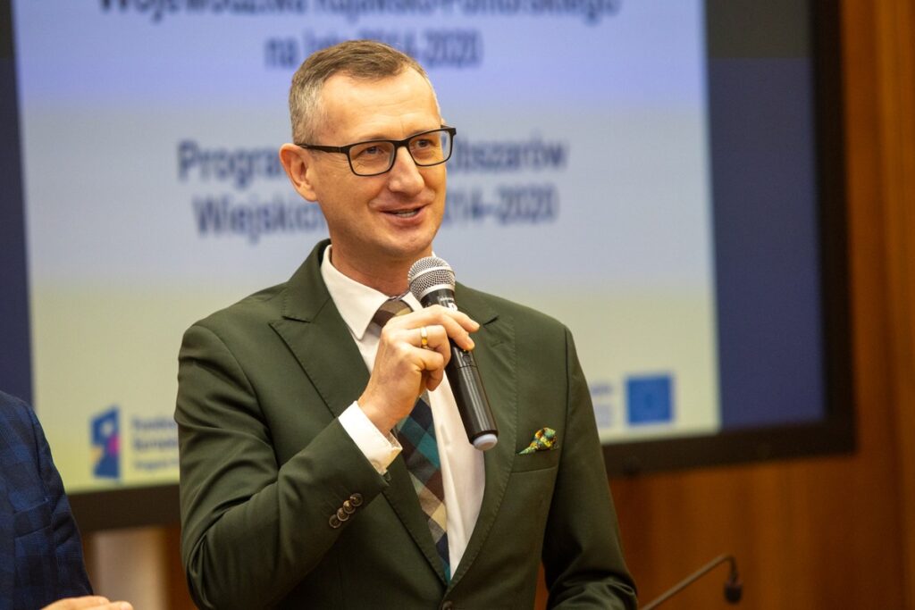 Wręczenie umów RPO i PROW, 11 grudnia 2023, fot. Mikołaj Kuras dla UMWKP