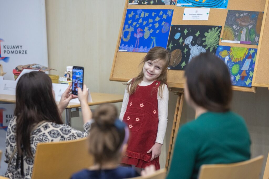 Wręczenie nagród w konkursach gęsinowych. Fot. Mikołaj Kuras dla UMWKP