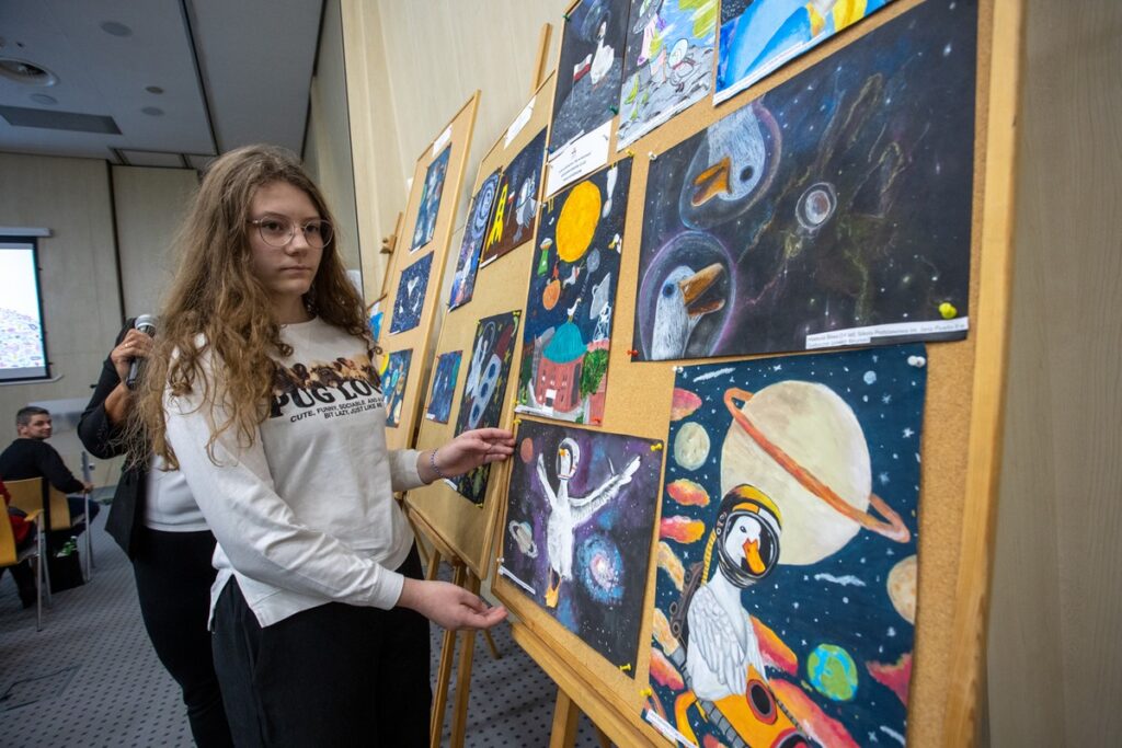 Wręczenie nagród w konkursach gęsinowych. Fot. Mikołaj Kuras dla UMWKP