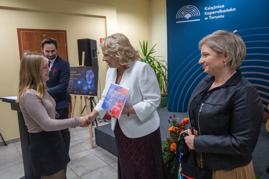 „Kopernik był poetą”, ceremonia wręczenia nagród, fot. Mikołaj Kuras dla UMWKP