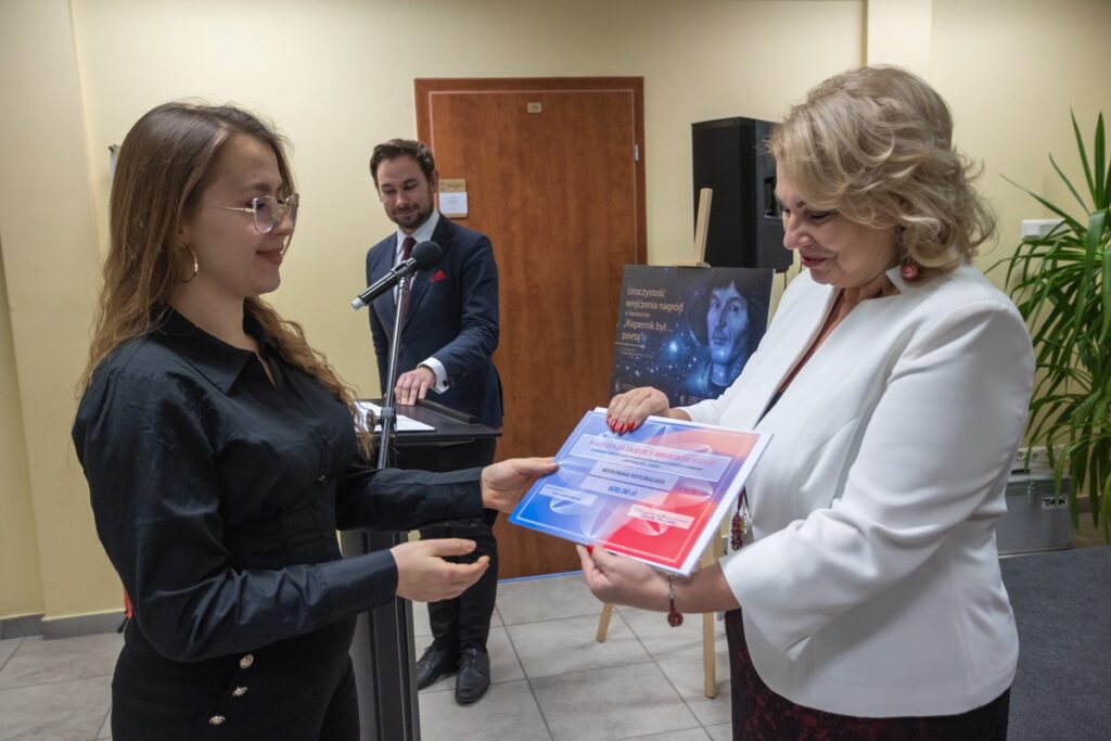 „Kopernik był poetą”, ceremonia wręczenia nagród, fot. Mikołaj Kuras dla UMWKP