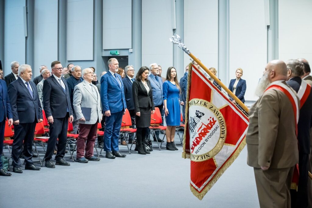 Obchody 42. rocznicy wprowadzenia stanu wojennego w Bydgoszczy, fot. Tomasz Czachorowski/eventphoto.com.pl dla UMWKP