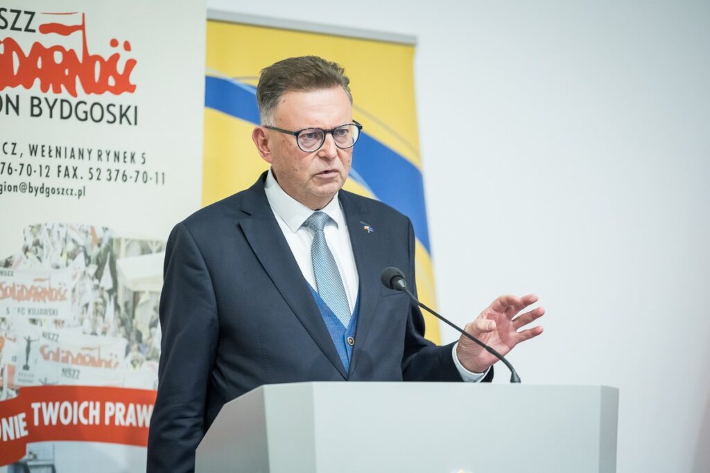 Obchody 42. rocznicy wprowadzenia stanu wojennego w Bydgoszczy, fot. Tomasz Czachorowski/eventphoto.com.pl dla UMWKP