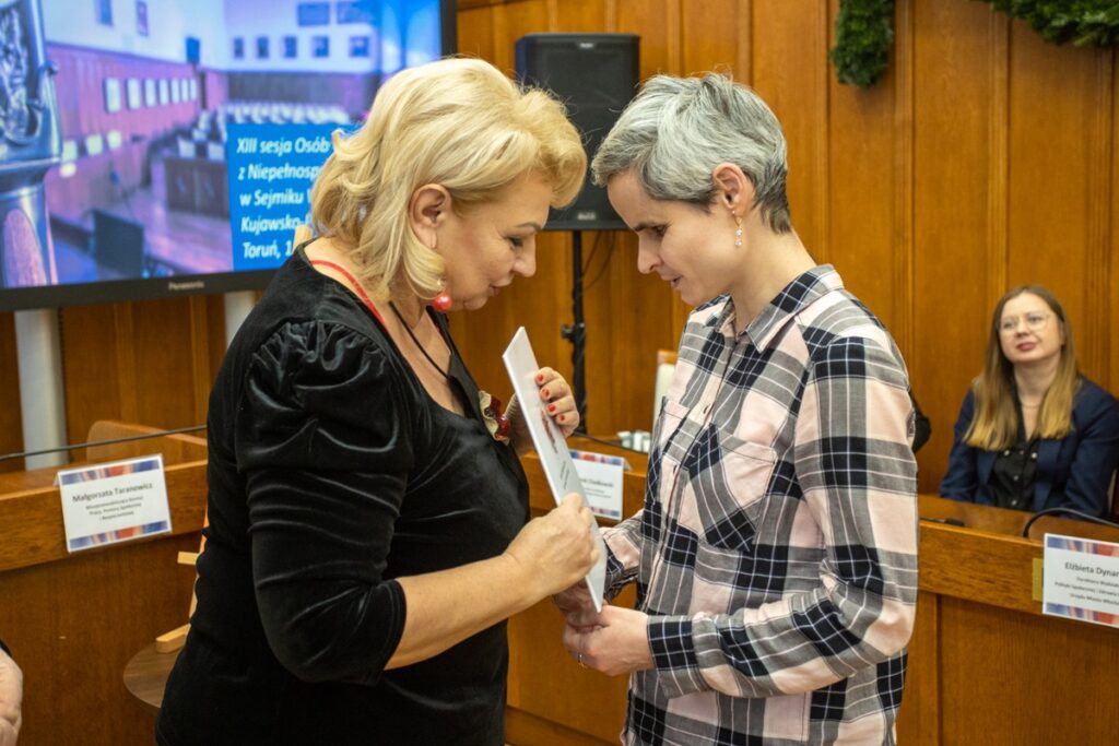 XIII Sesja Osób z Niepełnosprawnościami, fot. Mikołaj Kuras dla UMWKP