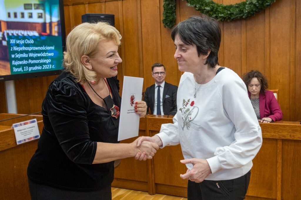 XIII Sesja Osób z Niepełnosprawnościami, fot. Mikołaj Kuras dla UMWKP