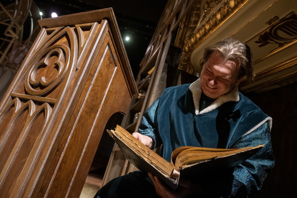 Spektakl „Układ splątany. Kopernik i inni” jest czwartą premierą w tym roku przygotowaną przez Teatr Horzycy fot. Wojtek Szabelski