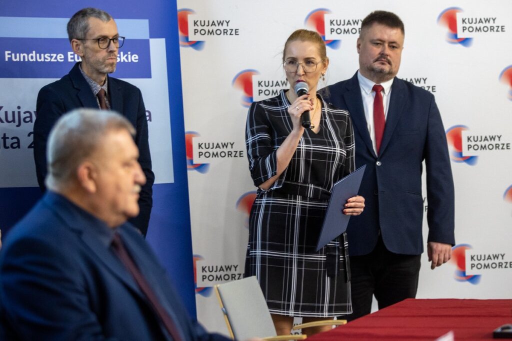 Podpisanie czterech ostatnich porozumień terytorialnych 2021-2027, fot. Mikołaj Kuras dla UMWKP