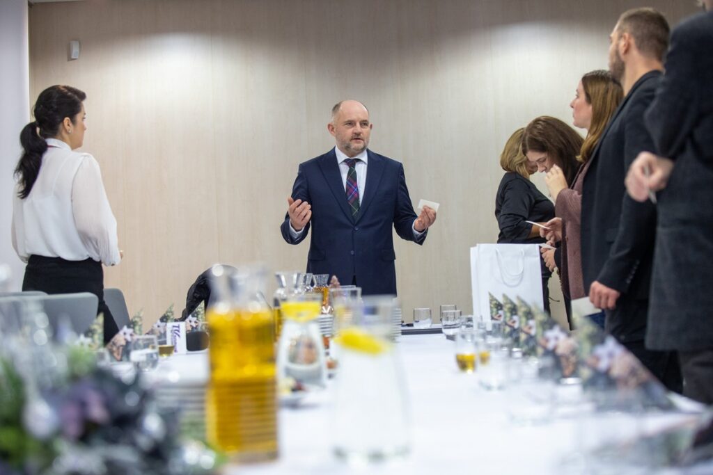 Spotkanie wigilijne z dziennikarzami, fot. Mikołaj Kuras dla UMWKP