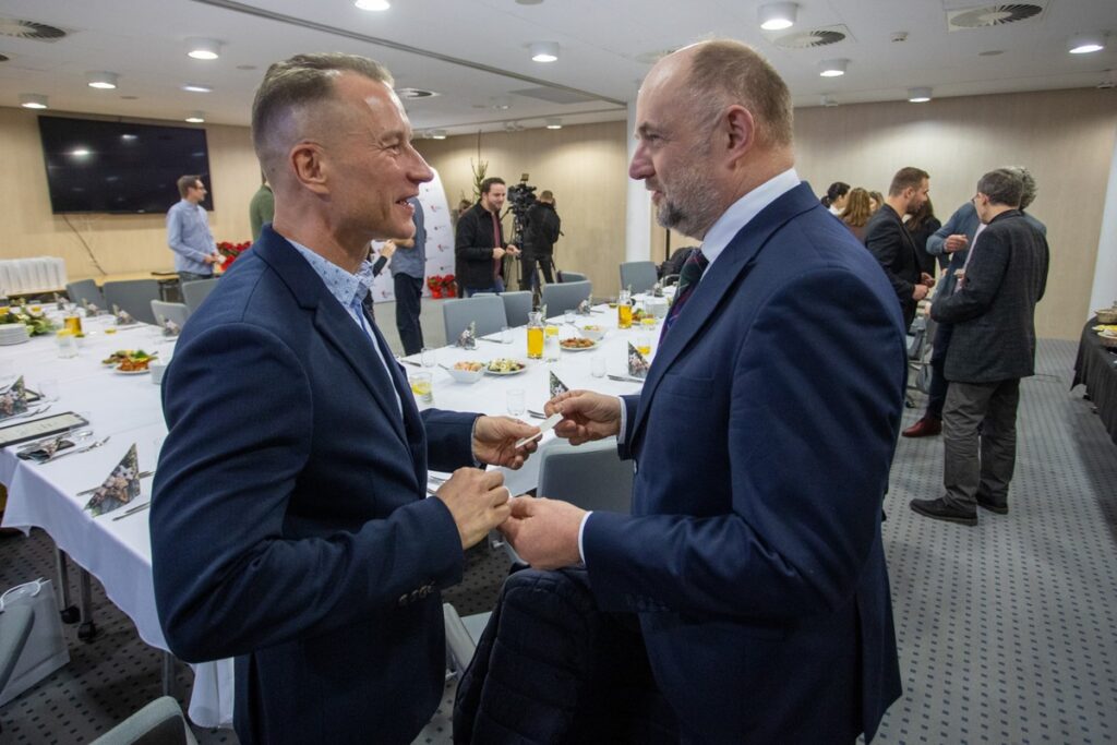 Spotkanie wigilijne z dziennikarzami, fot. Mikołaj Kuras dla UMWKP