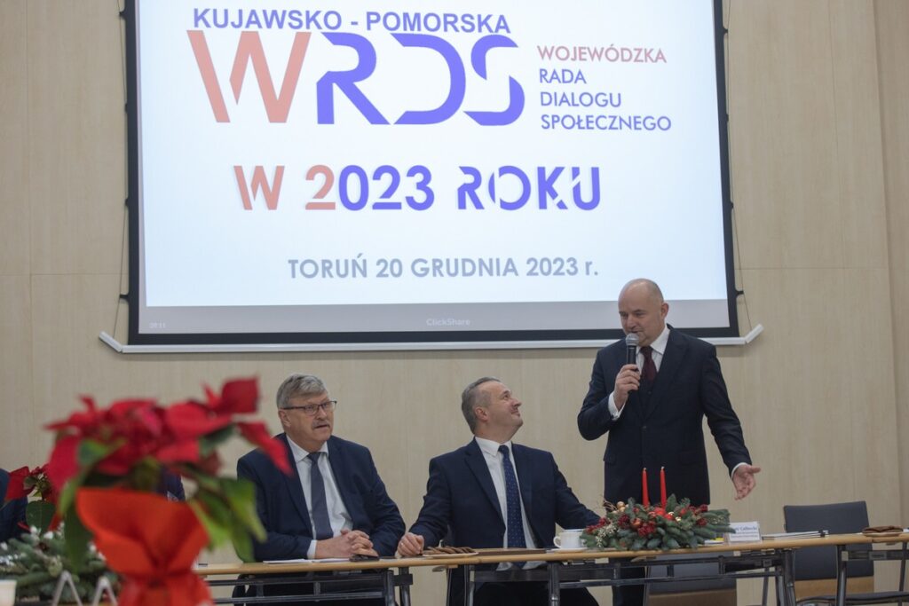 Posiedzenie WRDS, 20 grudnia 2023, fot. Mikołaj Kuras dla UMWKP