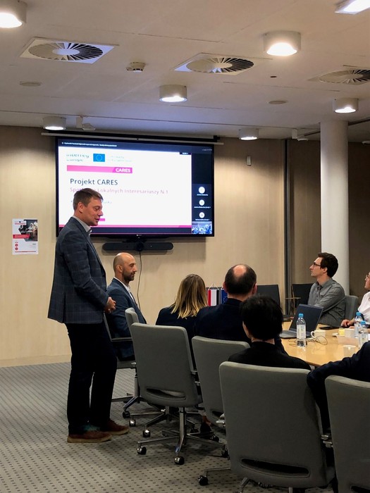 Spotkanie Lokalnej Grupy Interesariuszy projektu CARES (Interreg Europa), fot. Małgorzata Kruk-Szarszewska