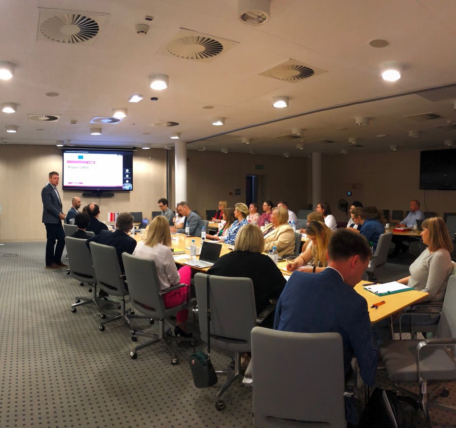 Spotkanie Lokalnej Grupy Interesariuszy projektu CARES (Interreg Europa), fot. Małgorzata Kruk-Szarszewska