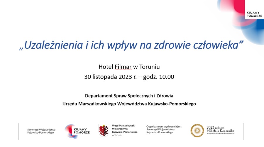 Konferencja „Uzależnienia i ich wpływ na zdrowie człowieka”