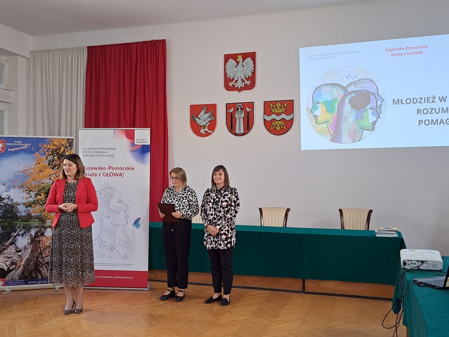 Spotkanie psychoedukacyjne w ramach kampanii Kujawsko-Pomorskie działa z GŁOWĄ!
