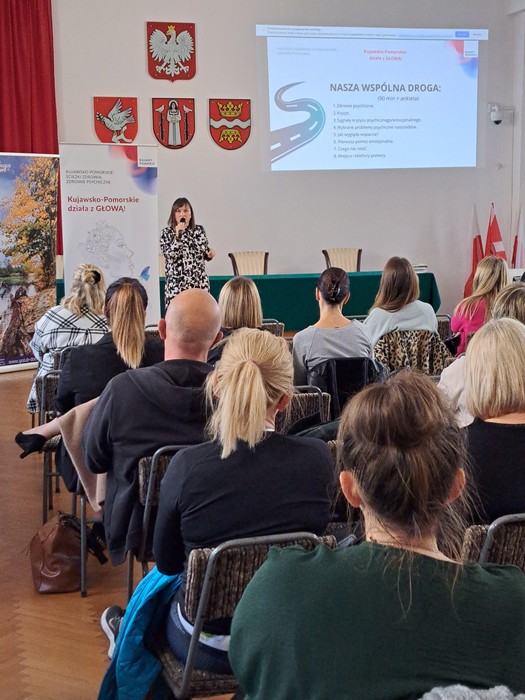 Spotkanie psychoedukacyjne w ramach kampanii Kujawsko-Pomorskie działa z GŁOWĄ!