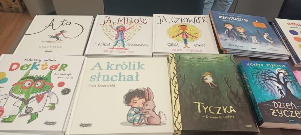 książki zakupione w ramach grantu - zdj. A. Widerkiewicz