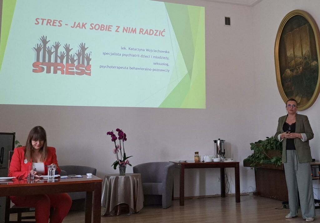 Prelegentka Katarzyna Wojciechowska