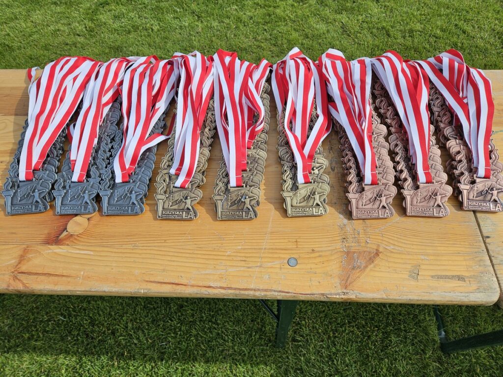 Medale III Kujawsko-Pomorskich Igrzysk Lekkotletycznych nauczycieli i pracowników Oświaty