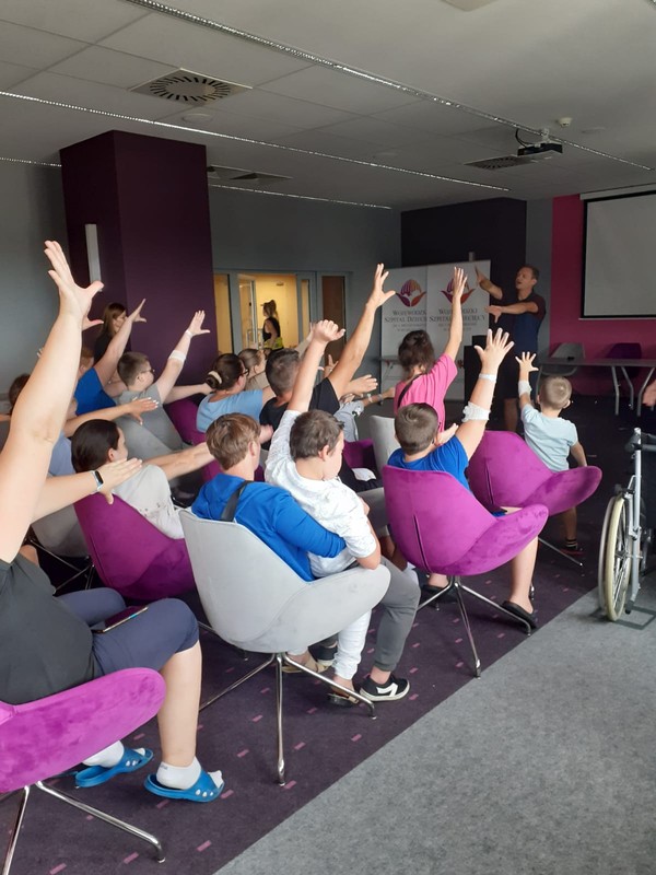 Pokaz iluzjonisty, fot. M. Modrzyńska