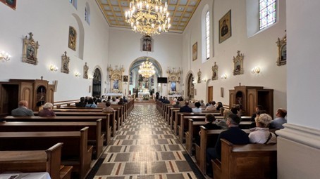 Kościół p.w. Wniebowzięcia NMP w Radziejowie - zdj. własne Parafii