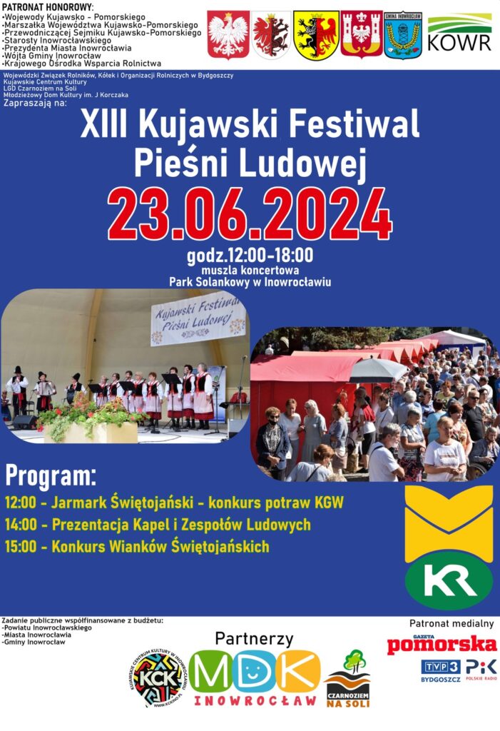 Plakat zapraszający na festiwal (jpg).