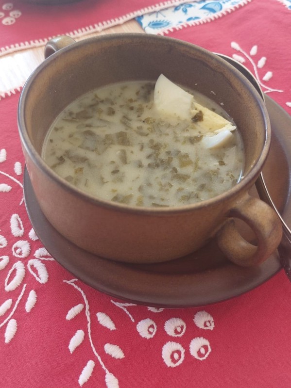 Zupa szczawiowa, KGW w Konecku, fot. Krystyna Brykała