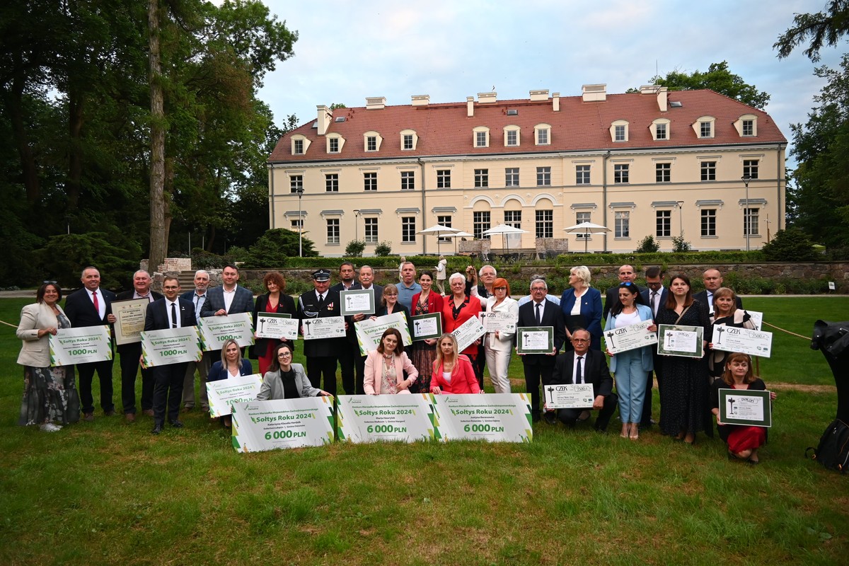 Uroczystość ogłoszenia wyników konkursu w Ogrodach Przelewice, Fot. Tomasz Bieńkowski