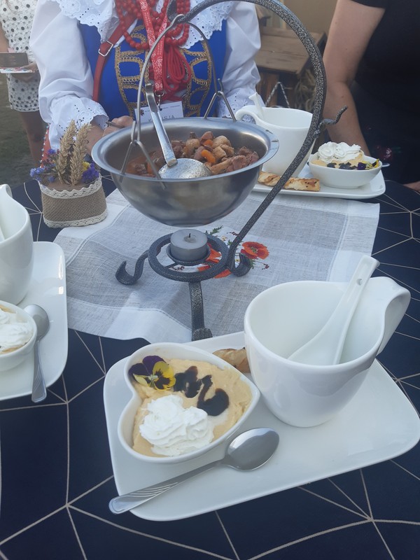 berce z musem dyniowym