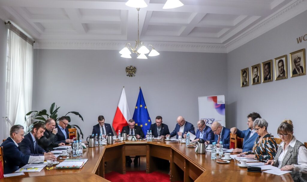 Uczestnicy posiedzenia Prezydium K-P WRDS fot. p. J. Łączny