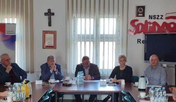 Członkowie Prezydium K-P WRDS w dniu 14.03.2024 r.