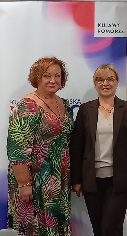 Od lewej p. Beata Błaszkiewicz, p. Katarzyna Florek podczas posiedzenia Zespołu ds ochrony zdrowia 21.05.2024, fot. Beata Wiśniewska