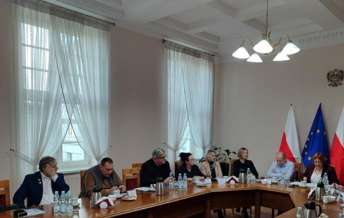 Członkowie Zespołu ds edukacji kultury i dziedzictwa narodowego przy K-P WRDS w dniu 25.11.2024 r., fot. Jarosław Łączny