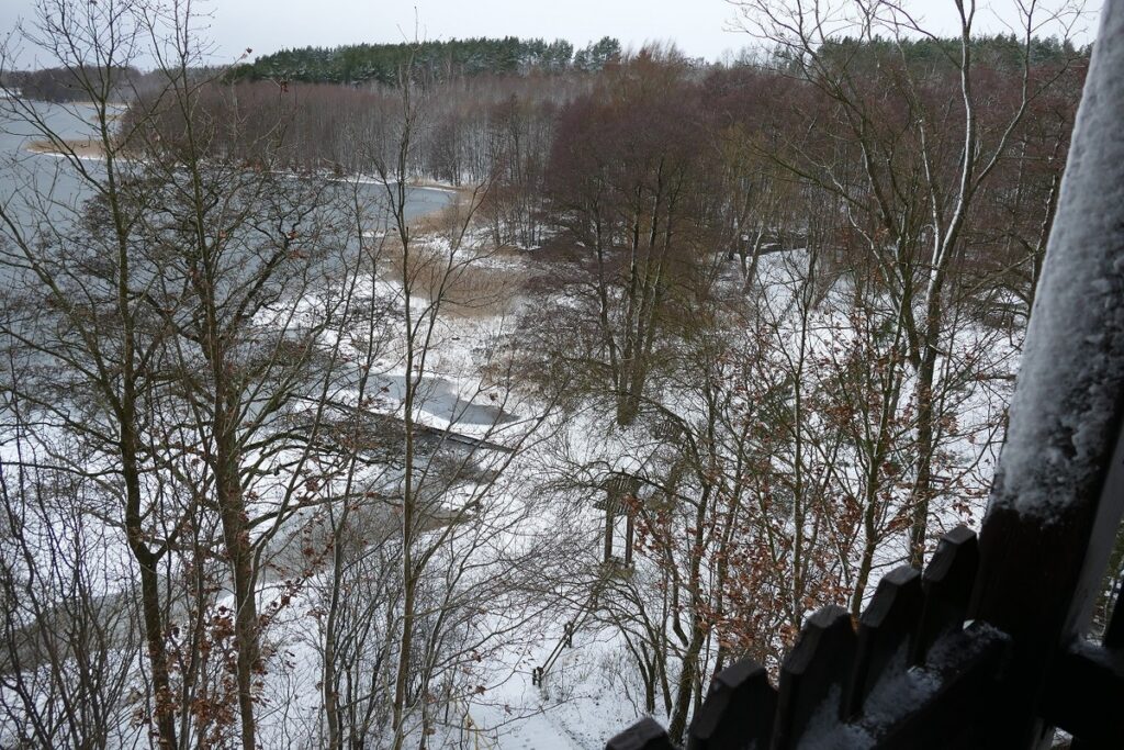 Fot. Krzysztof Wojtkowiak - Na wieży widokowej w Sępólnie Krajeńskim