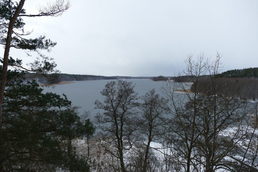 Fot. Krzysztof Wojtkowiak - Widok z wieży widokowej w Sępólnie Krajeńskim