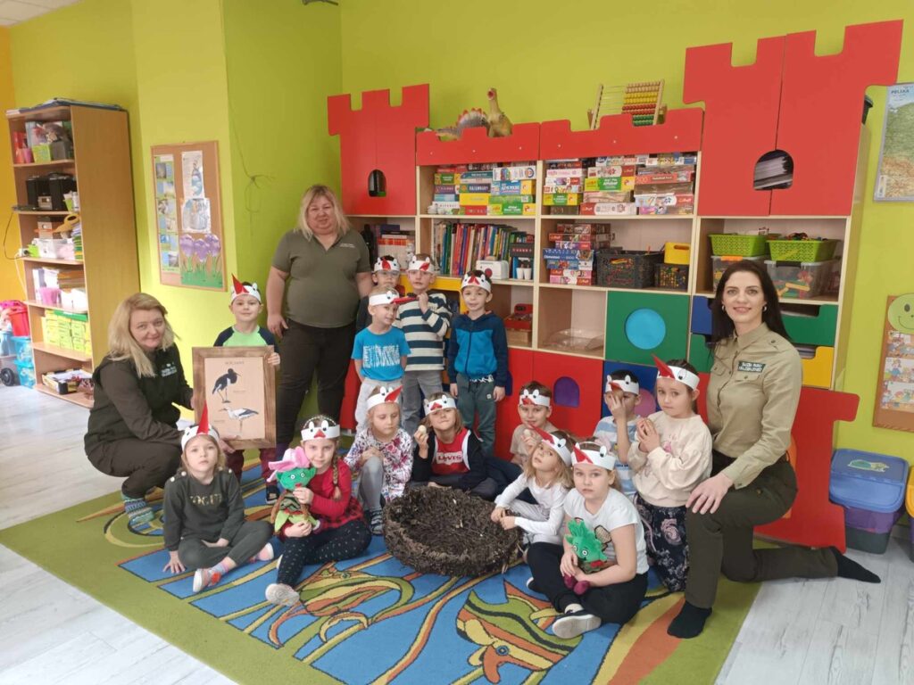 Grupa przedszkolaków z Przedszkola Kangurek, fot. WPK