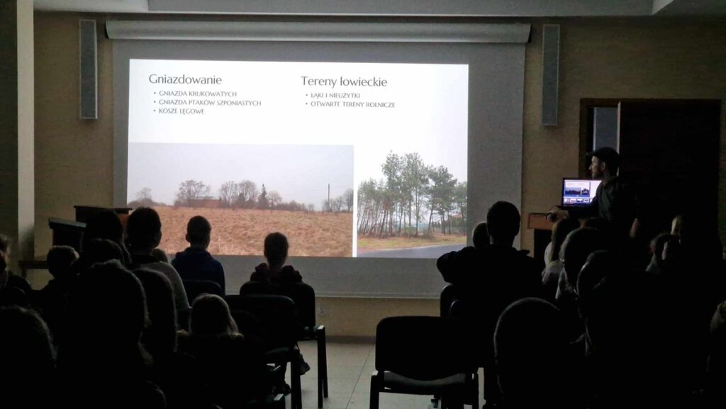 Ochrona i monitoring sów prelekcja Edwin Siwek, fot. WPK