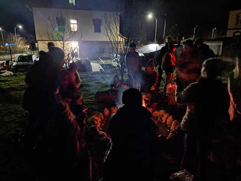 Ognisko noc sów, fot. WPK