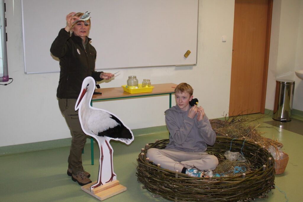 Poznajemy współlokatorów bocianiego gniazda, fot. D. Borzyszkowska