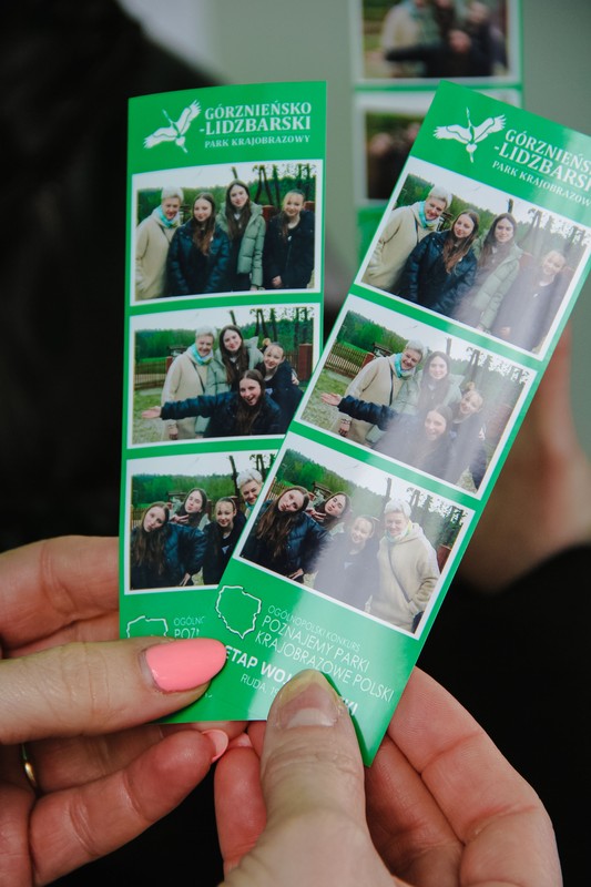 Pamiątkowe zdjęcia z fotobudki, fot. Krzysztof Pokrętowski (GLPK)