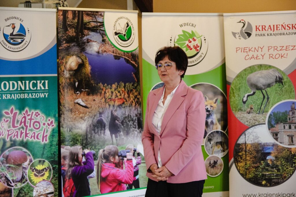 Pani Maria Wiśniewska - dyrektor Dep. Środowiska, fot. Krzysztof Pokrętowski (GLPK)