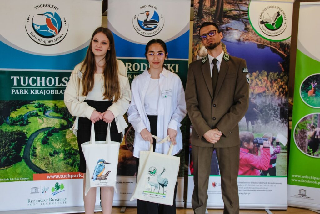 Uczennice z najlepszym indywidualnym wynikiem punktowym, fot. Krzysztof Pokrętowski (GLPK)