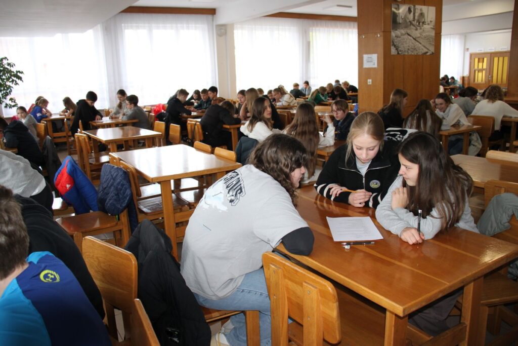 Uczestnicy konkursu klas V- VIII, fot. D. Borzyszkowska