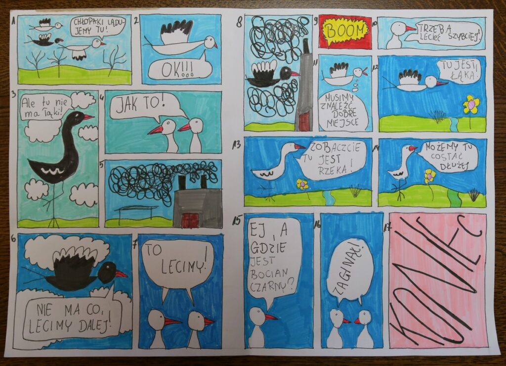 Komiks konkursowy, fot. R. Borzyszkowski