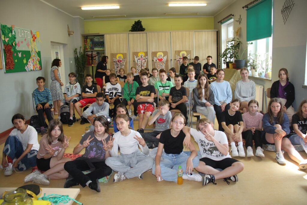uczestnicy zajęć, fot. D. Borzyszkowska