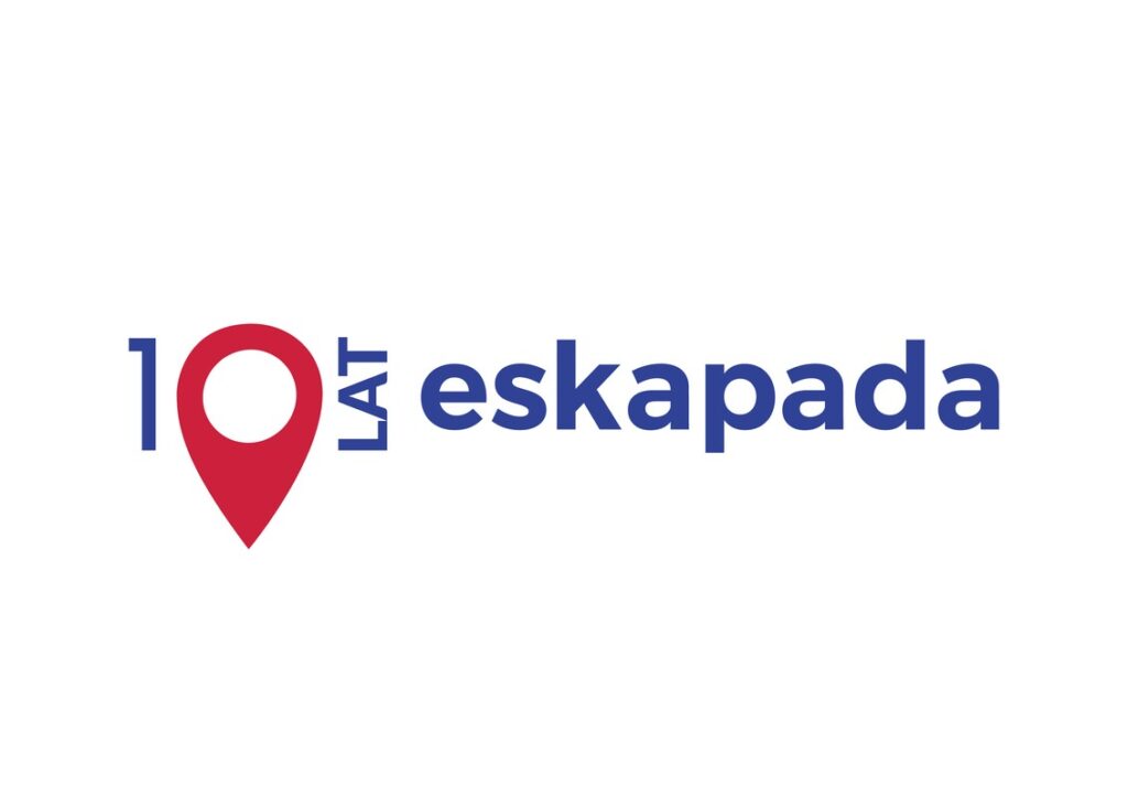 Logotyp - 10 lat - eskapada